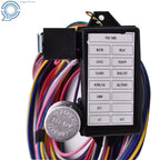 12 Circuit Wiring Harness for Street Rods Classic Cars Hot Rods (14 Fuse)