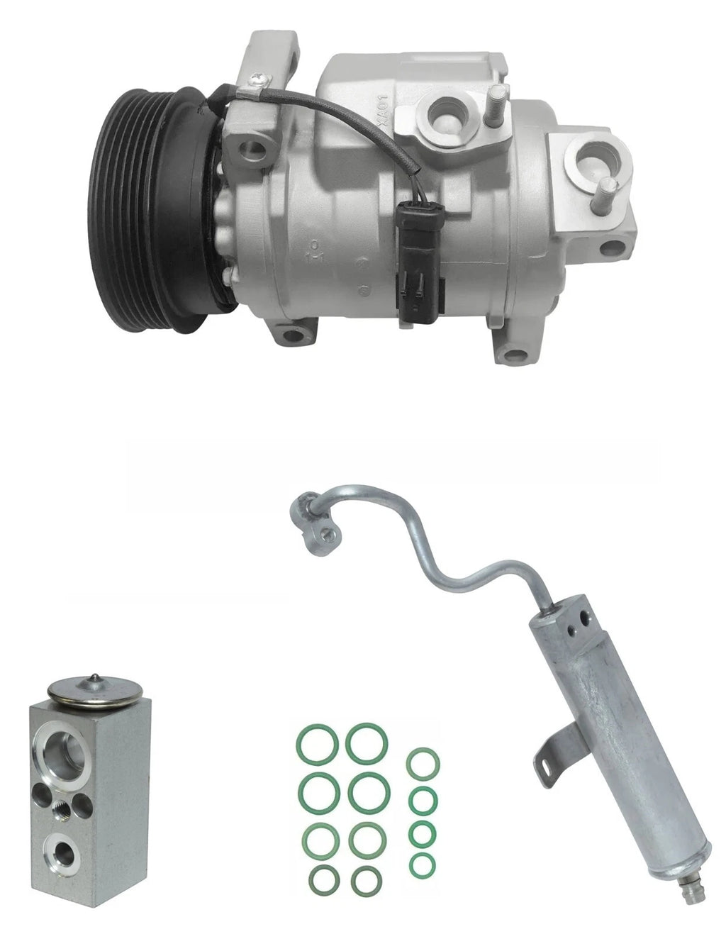 AC Compressor Kit Heavy Duty for Jeep Commander 5.7L V8 (2006–2006)