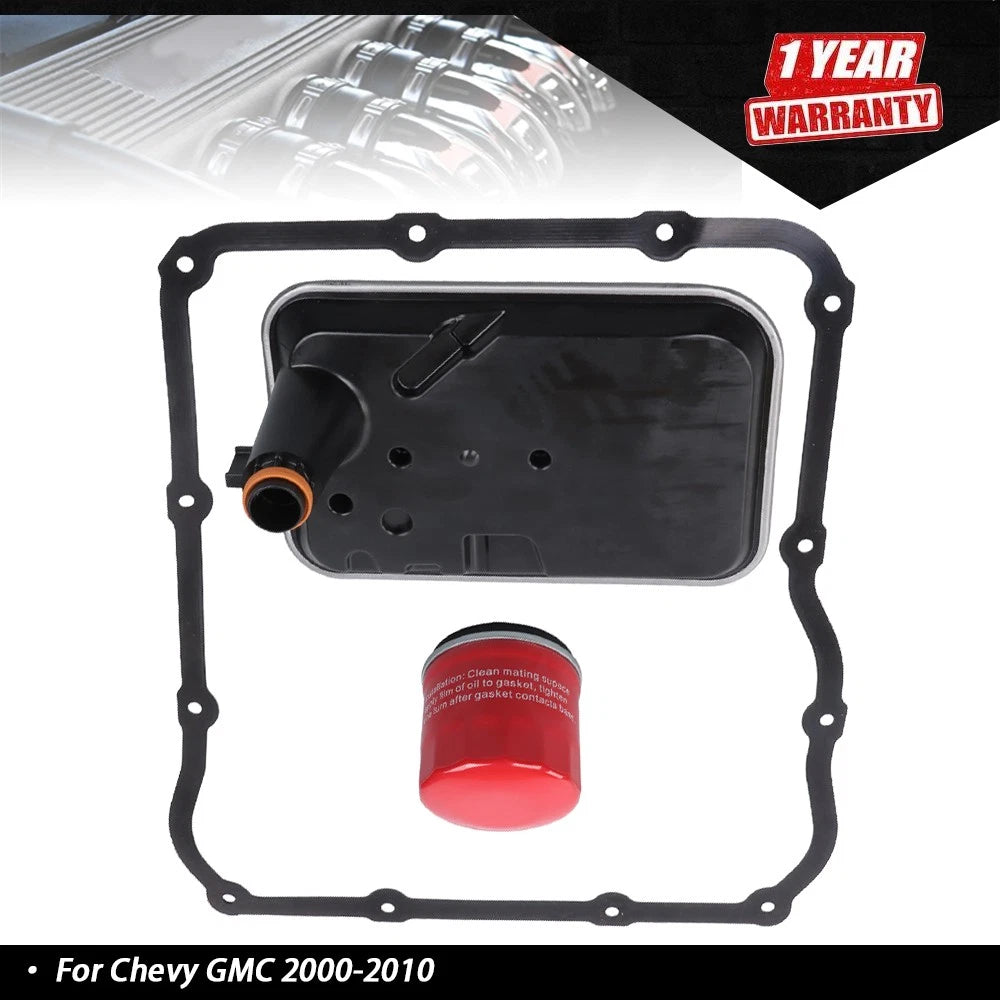 Transmission Oil Filter Set for Chevy GMC (2000–2010)