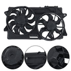 Dual Radiator Cooling Fan with Shroud for Ford Mustang (2015–2022)