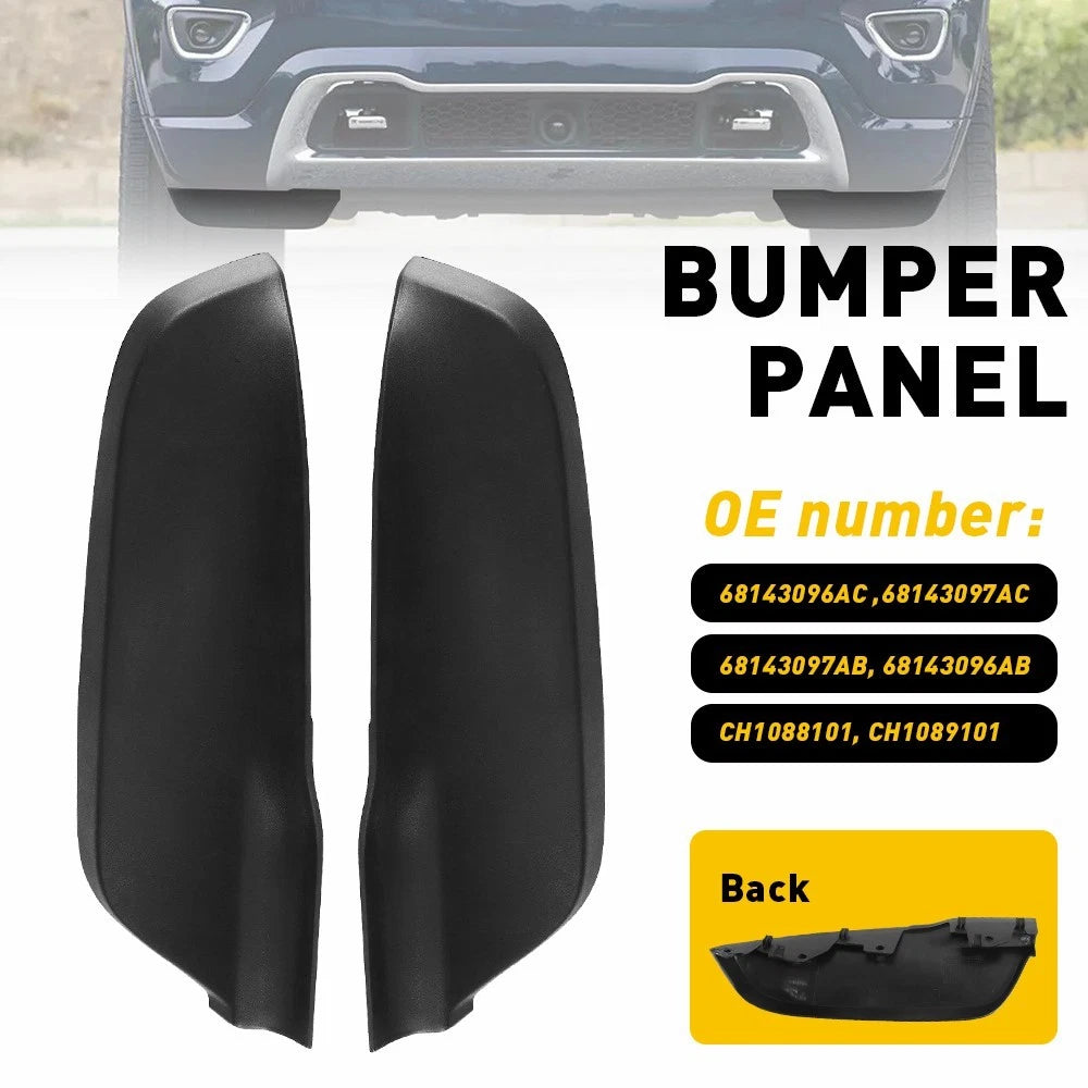 Front Bumper Lower Spacer Panel Covers for Jeep Grand Cherokee (2014–2020)