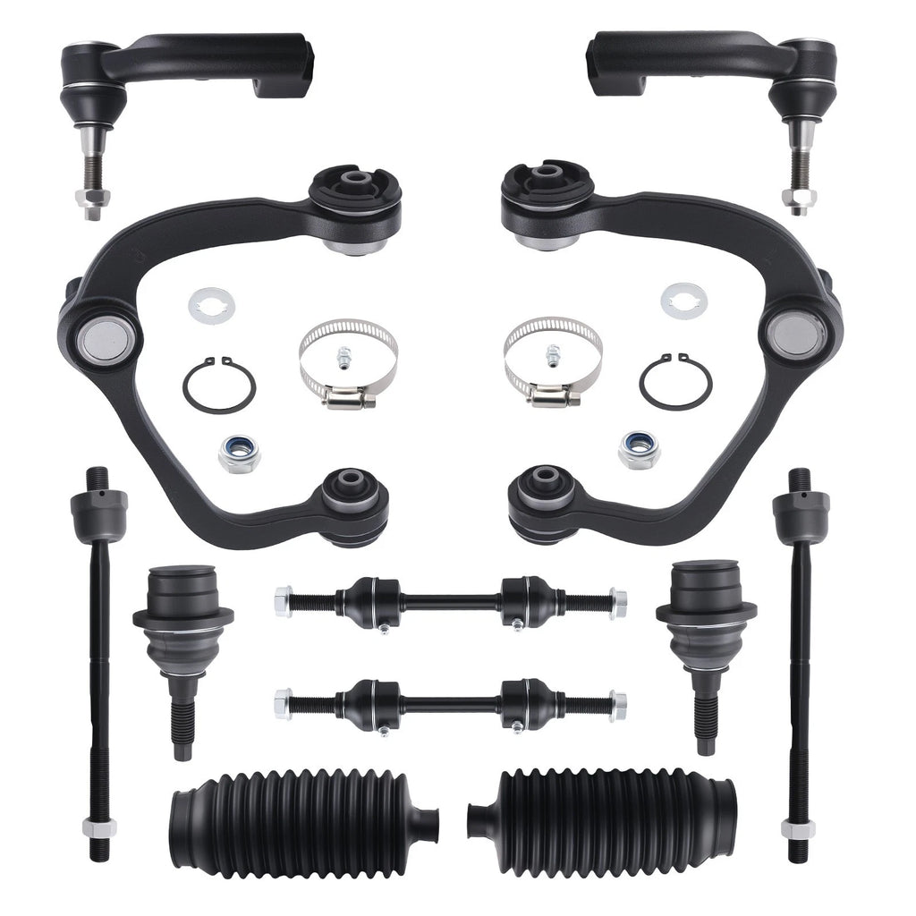 Front Upper Control Arm Lower Ball Joint Tie Rod for Ford F-150 (2009–2014)