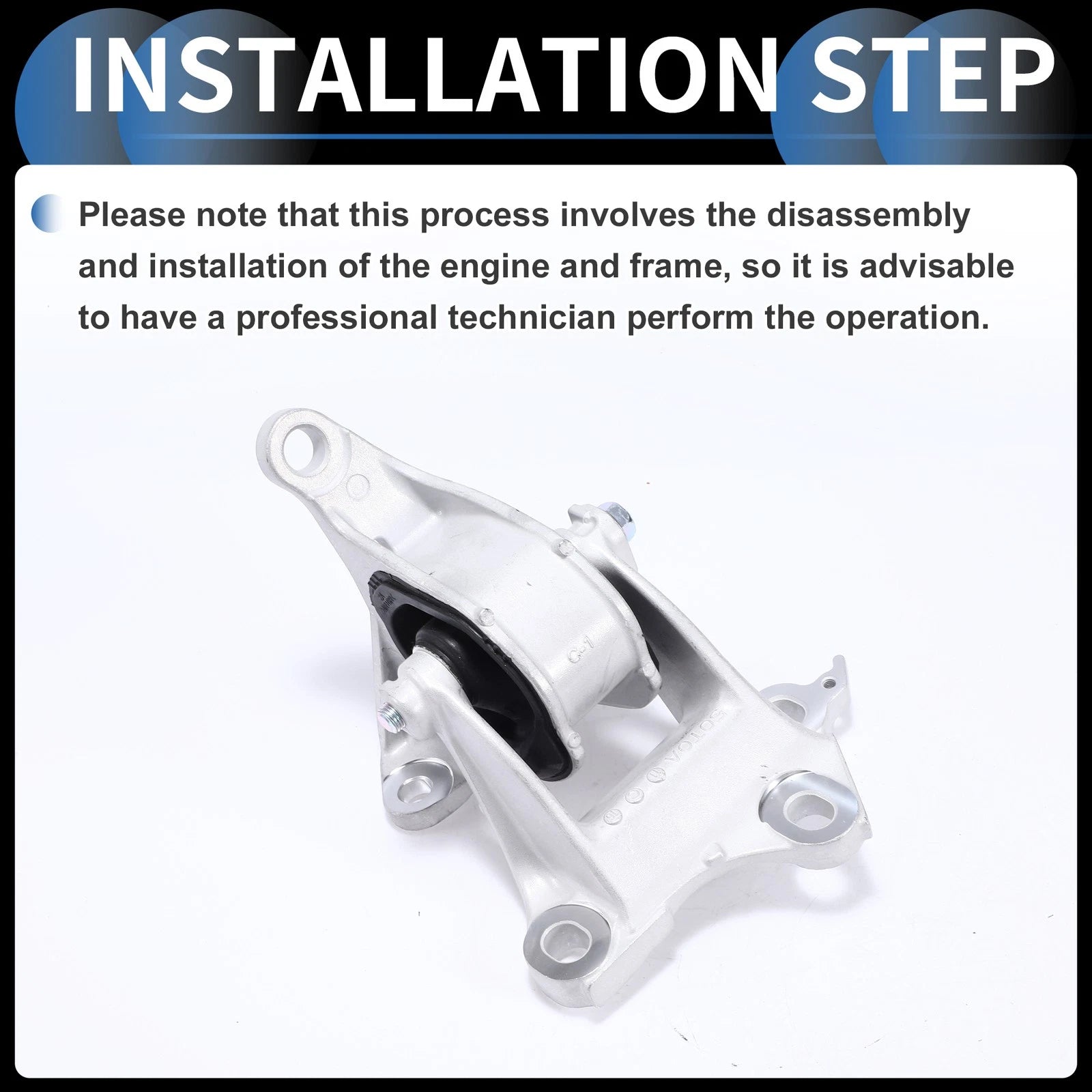 Engine Motor Mount for Honda CR-V 2.4L (2012–2017)