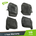Set of 4 Leather Seat Covers for Chevy Silverado & GMC Sierra (1999–2002)