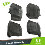Set of 4 Leather Seat Covers for Chevy Silverado & GMC Sierra (1999–2002)