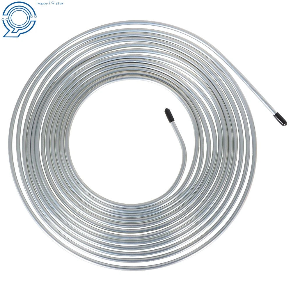 Brake Line Kit for Universal Vehicles (25Ft, 3/16 Inch, Zinc Coated)