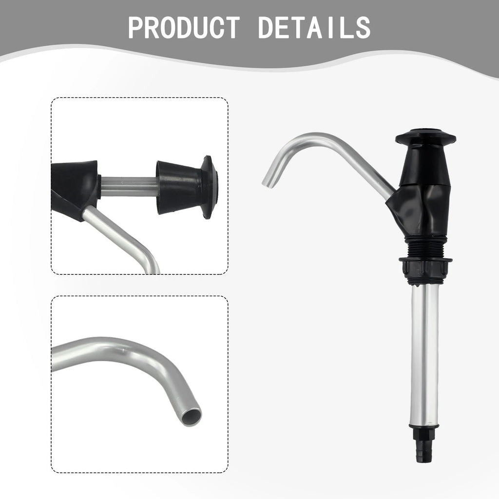 Water Pump for Boats and Work Vehicles (Portable, Self Priming)