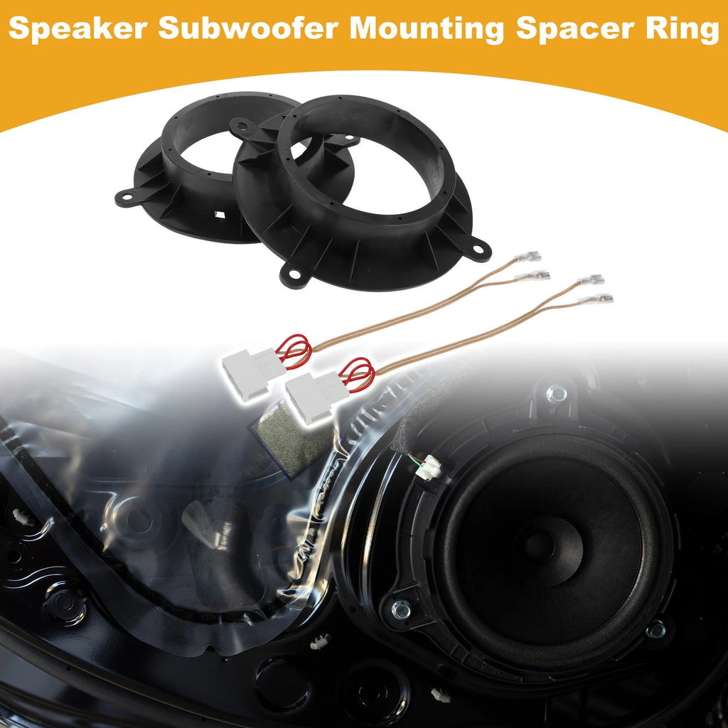 Set of 2 Speaker Spacer Rings for Mazda Atenza 