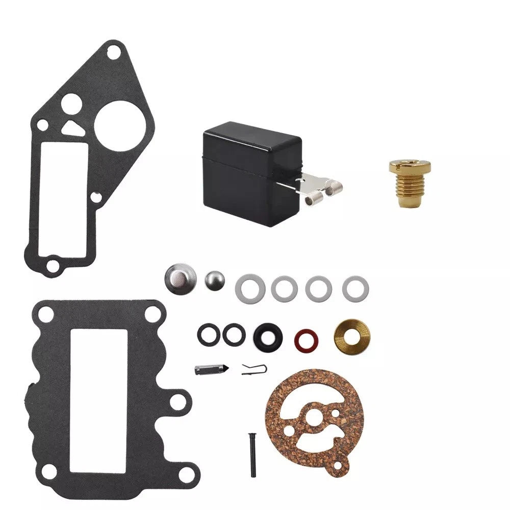 Carburetor Carb Kit for Johnson Evinrude Outboard 9.5 HP (BRP/OMC)