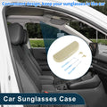 Sunglasses Case for Audi Q2 (2018–2020) Eyeglasses Holder Storage Box Beige