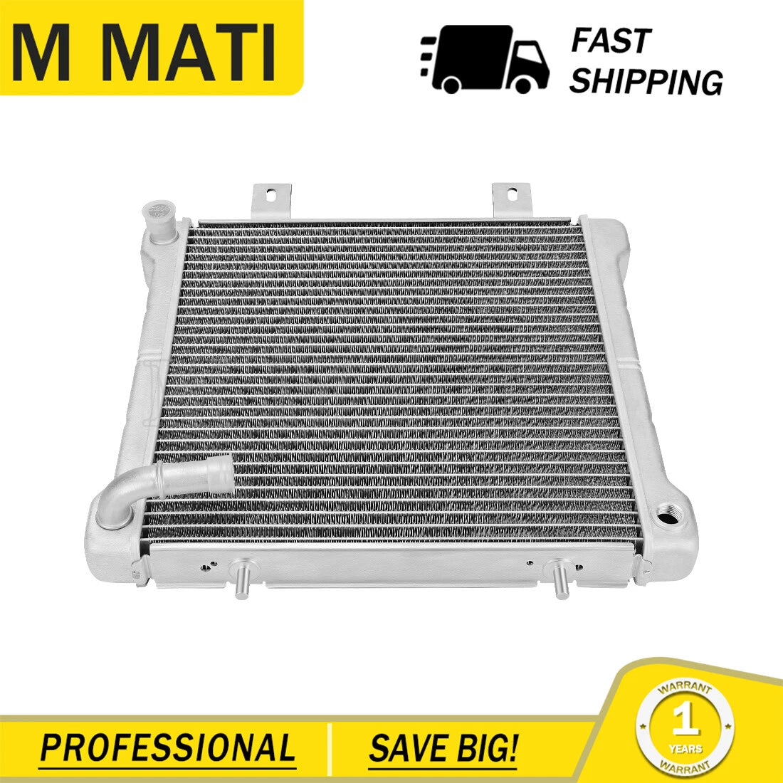 Aluminum Radiator for Polaris Sportsman Magnum ATP Worker 500 Xpedition 425 (2000–2004)