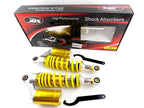 280mm JBS Air Nitrogen Cell Shock Absorbers for Yamaha DT50 (1972-1980)
