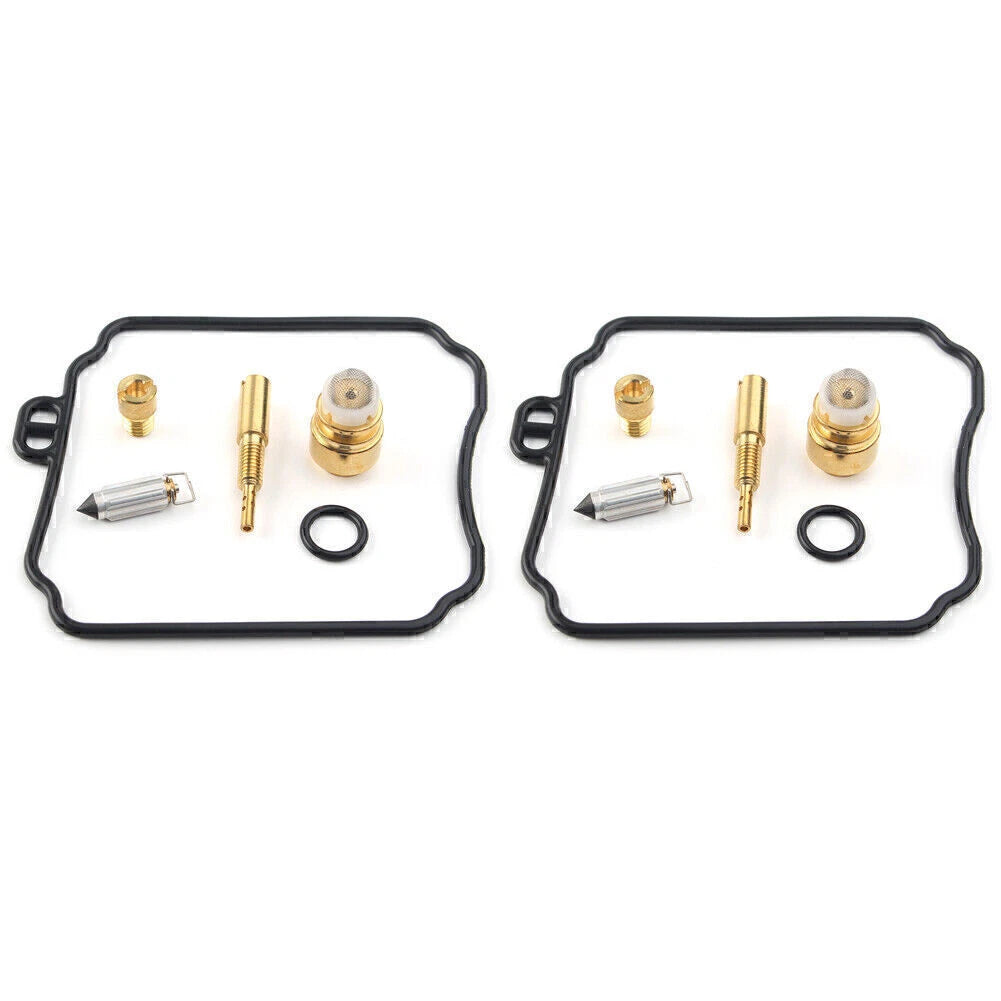 2 Sets Carburetor Diaphragm Repair Kits for Hyoung GV250 (V2C-2)