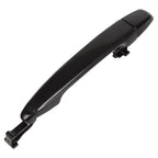 Set of 2 Exterior Door Handles for Toyota Sienna (2004–2010) Black Plastic