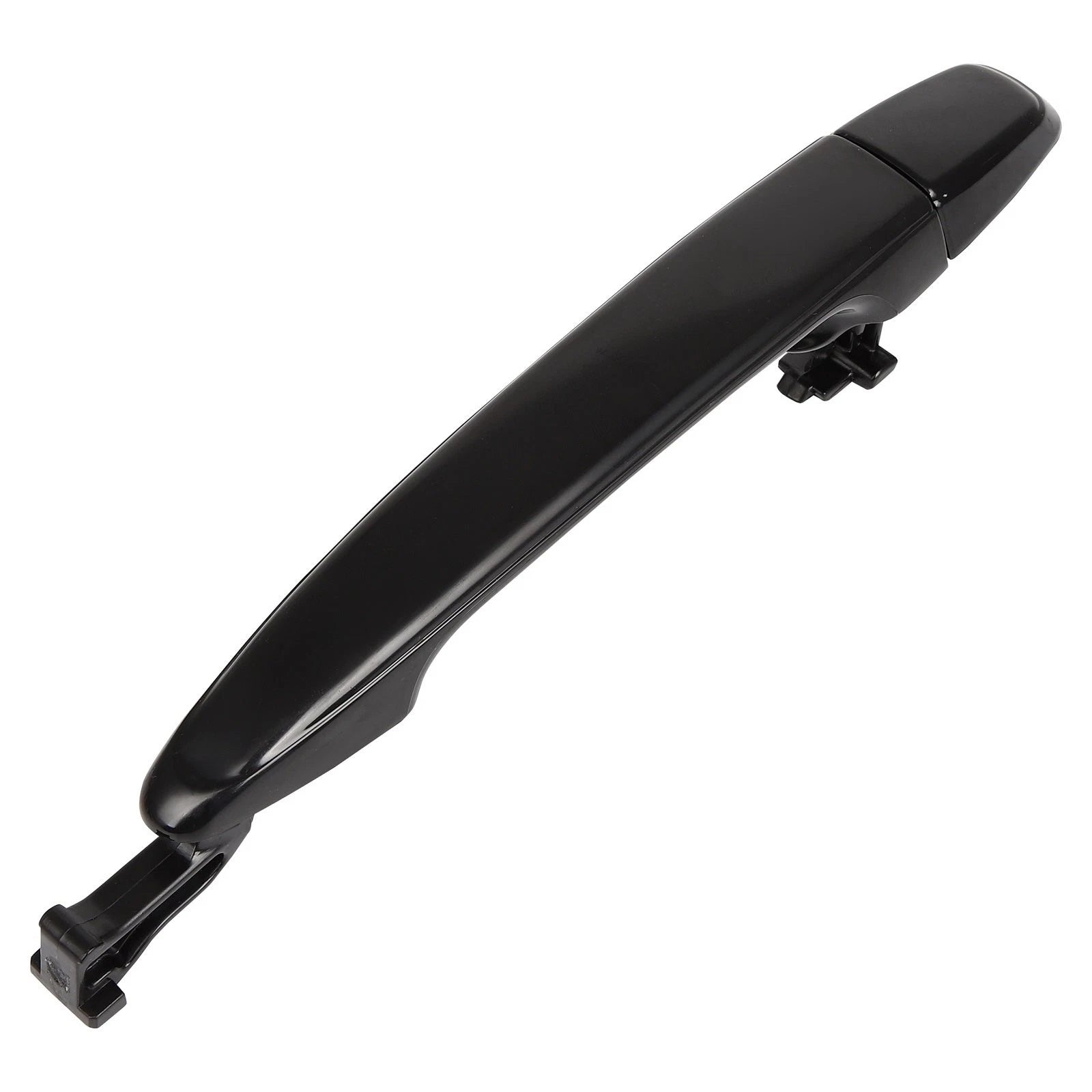 Set of 2 Exterior Door Handles for Toyota Sienna (2004–2010) Black Plastic
