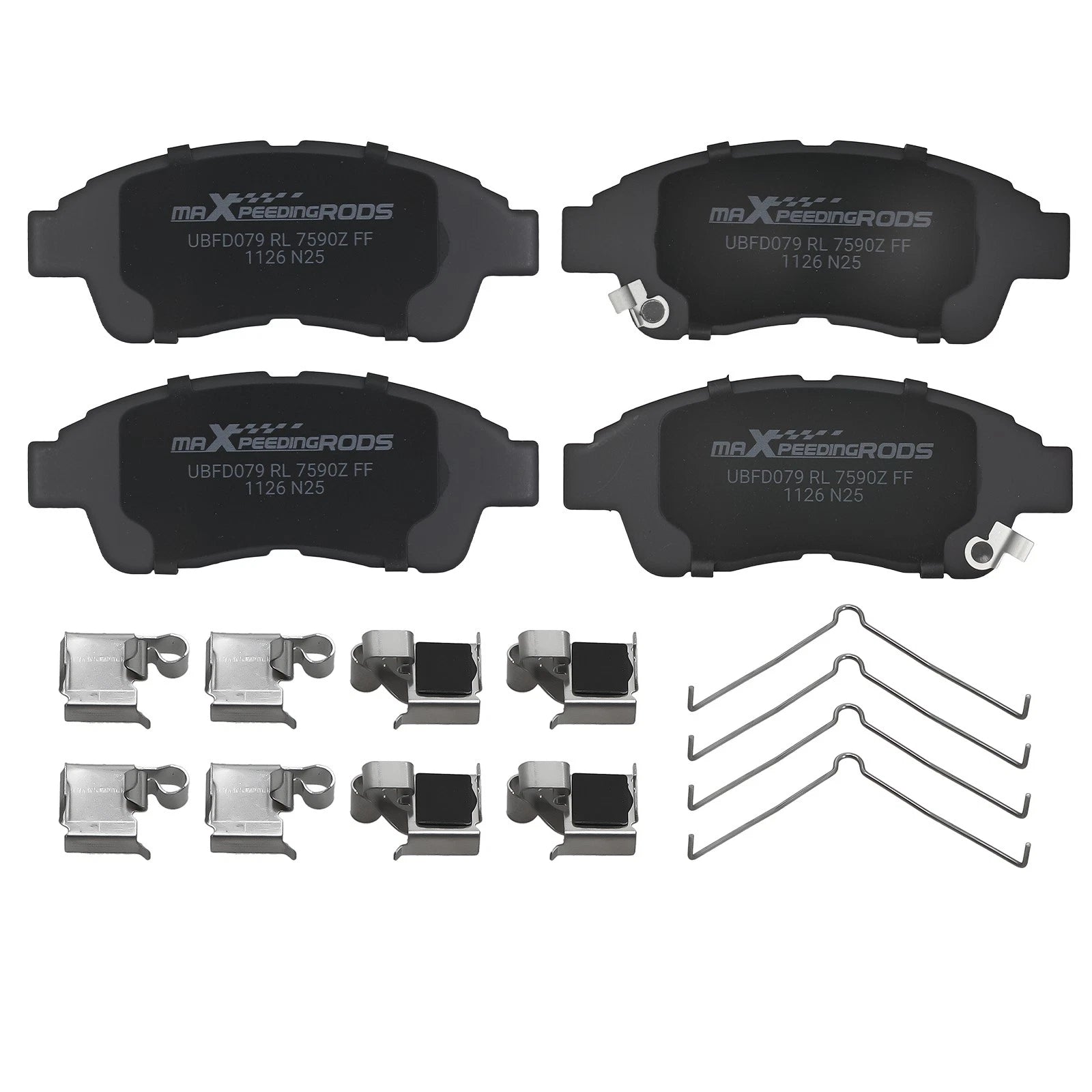 Front Ceramic Brake Pads Set for Toyota Celica Corolla RAV4 Camry (1992-2001)