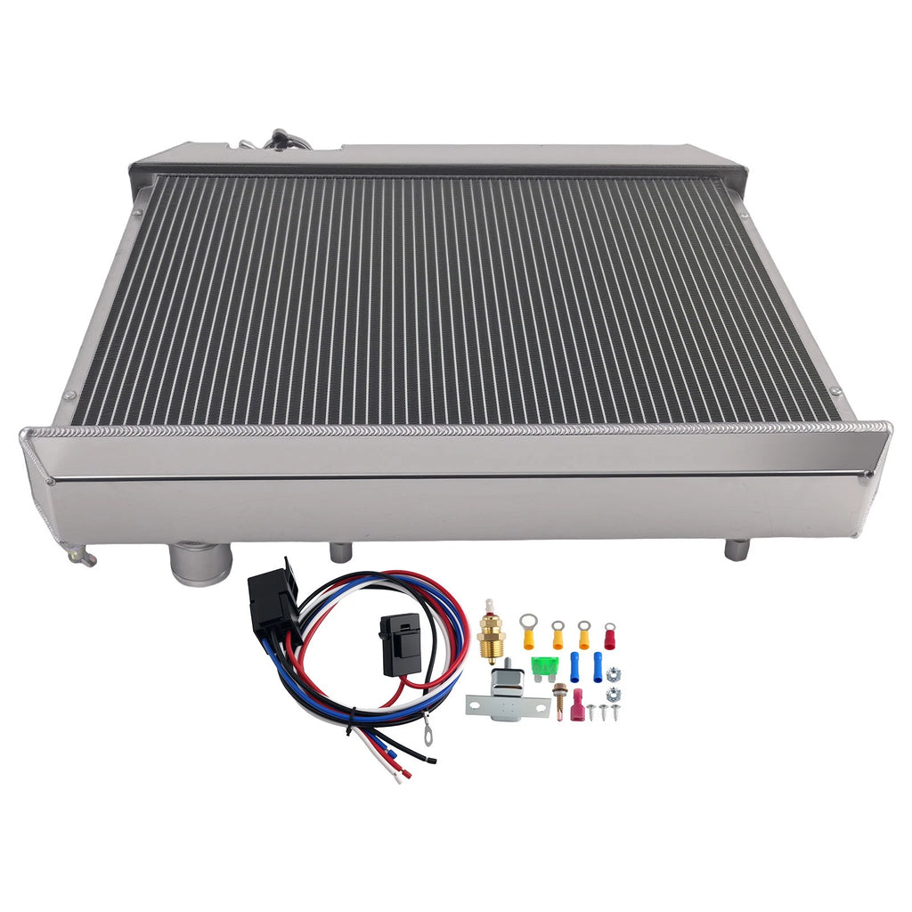 3-Row Radiator Shroud Fan System for GMC 1000/1500/2500 L6/V8 (1963–1966) 899284
