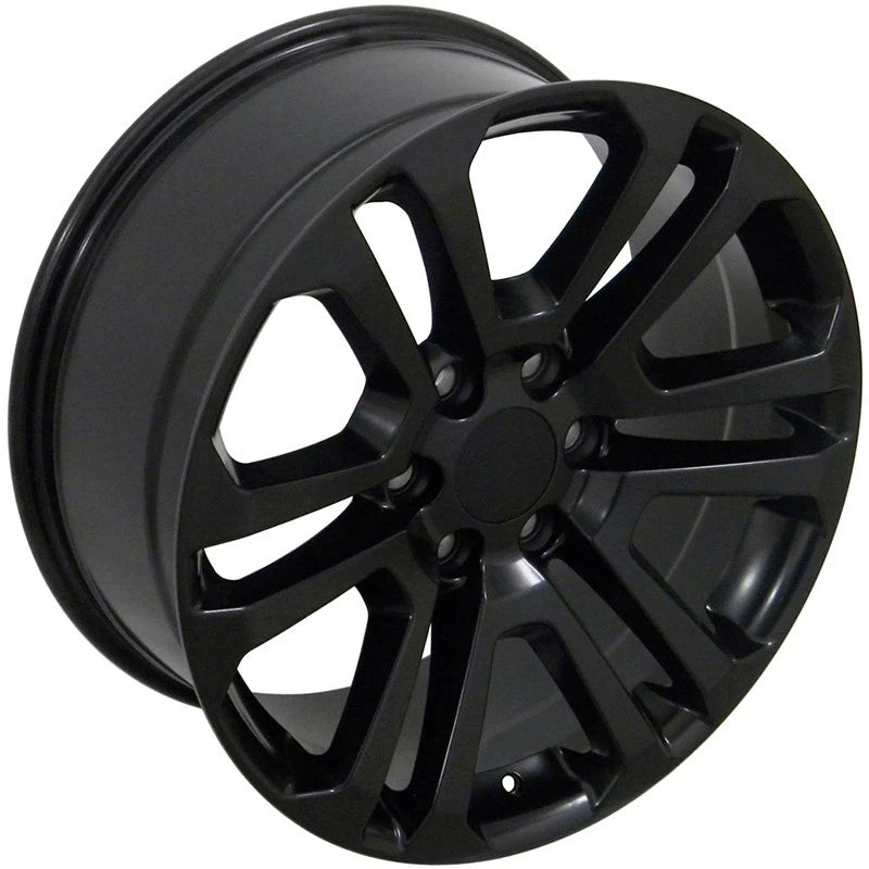 Matte Black Wheel 20x9 Replacement for 2003-2008 GMC Savana