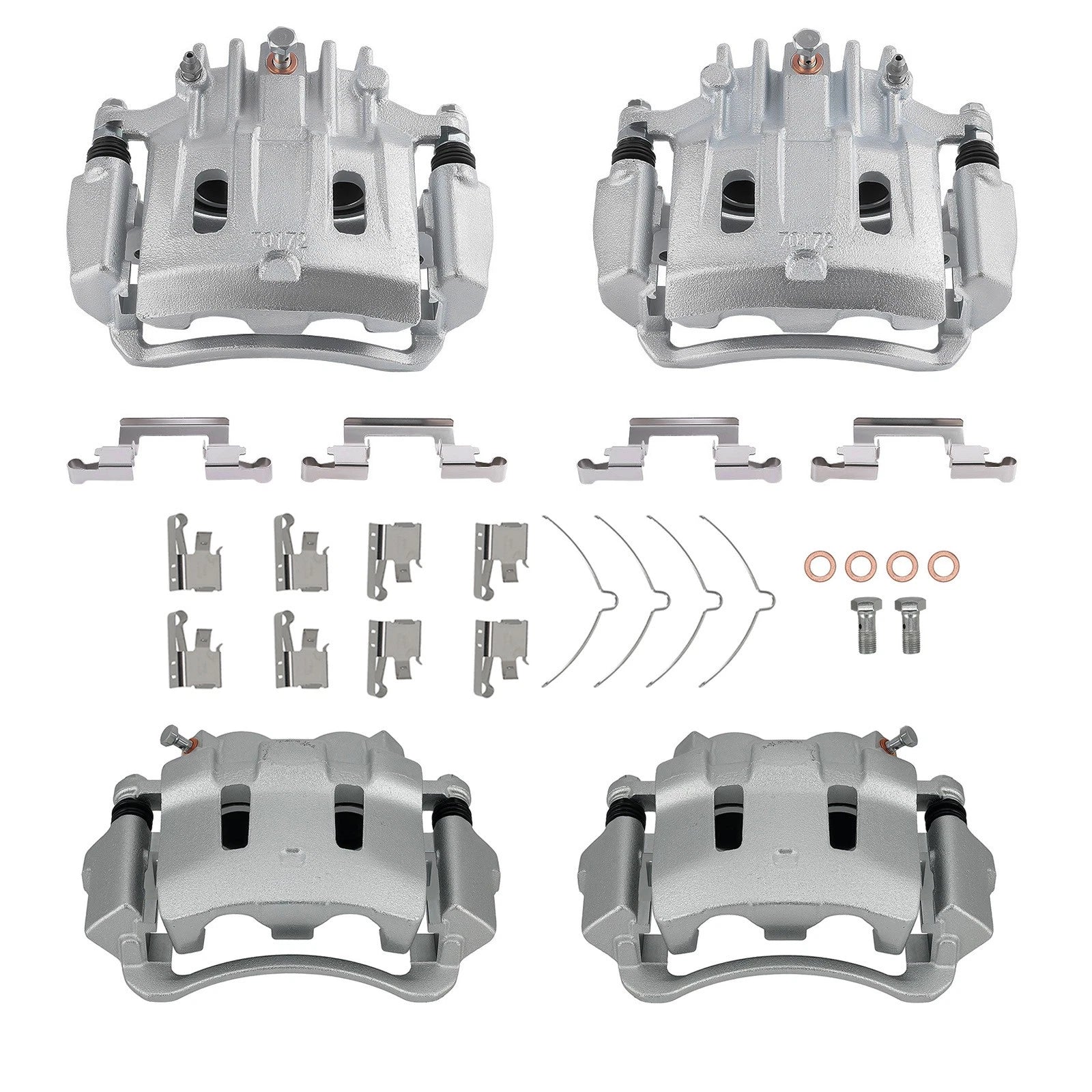 Rear Brake Caliper Assembly for Ford F-250 F-350 (1999–2004) 18P4791 18P4790