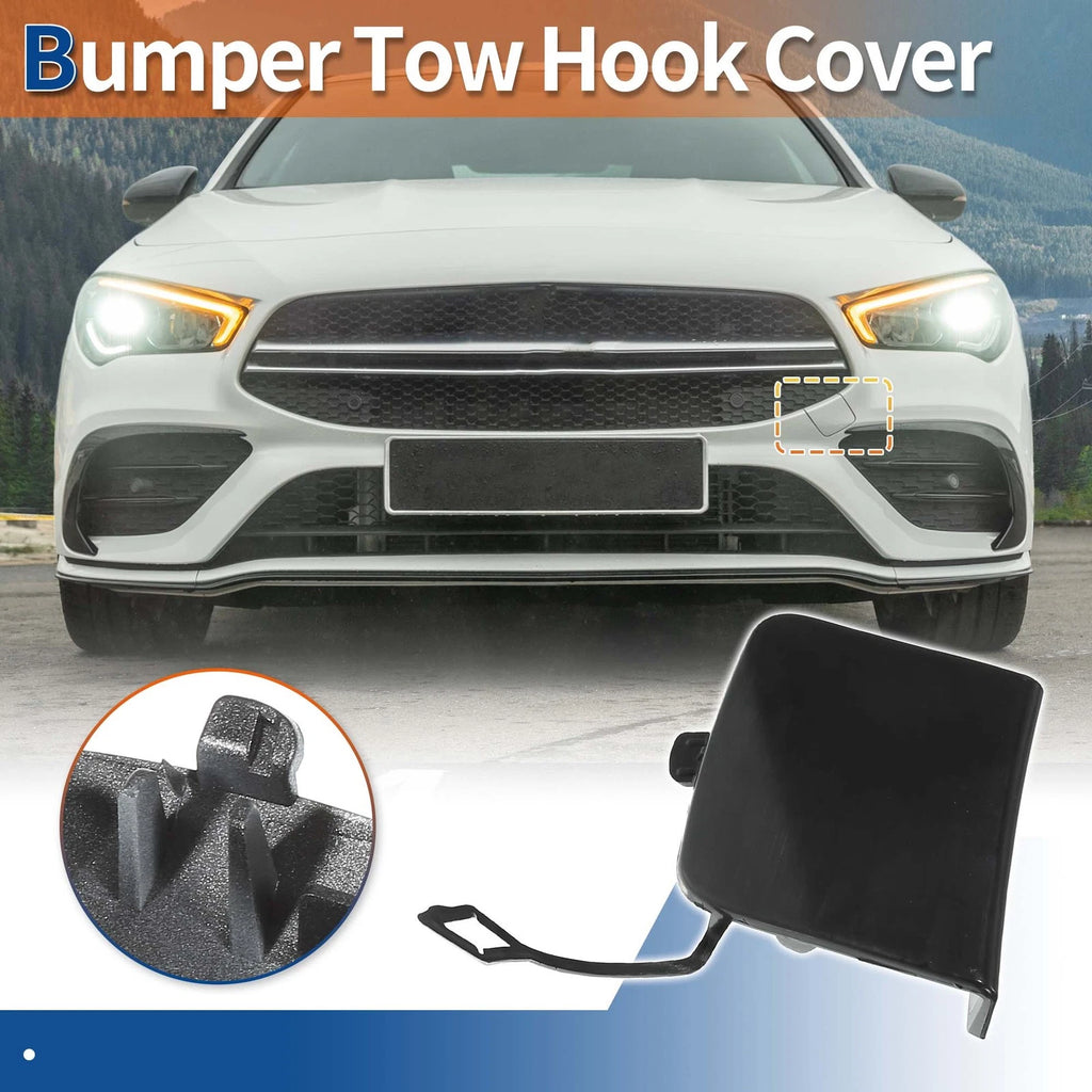1 PC Front Bumper Tow Hook Cover for Mercedes CLA35 AMG (2019–2023) No.A1188854201