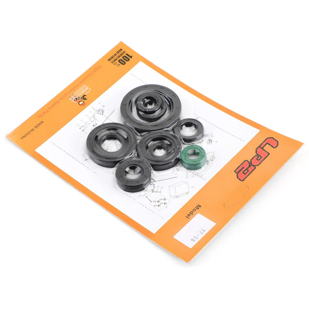 10pcs Engine Oil Seal Kit for Honda CR125R CR125 CR 125 125R (1987–2003)