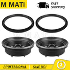 2X Front Wheel Brake Drum Hub & Dust Seal for Yamaha Timberwolf 250 (1992–1998)