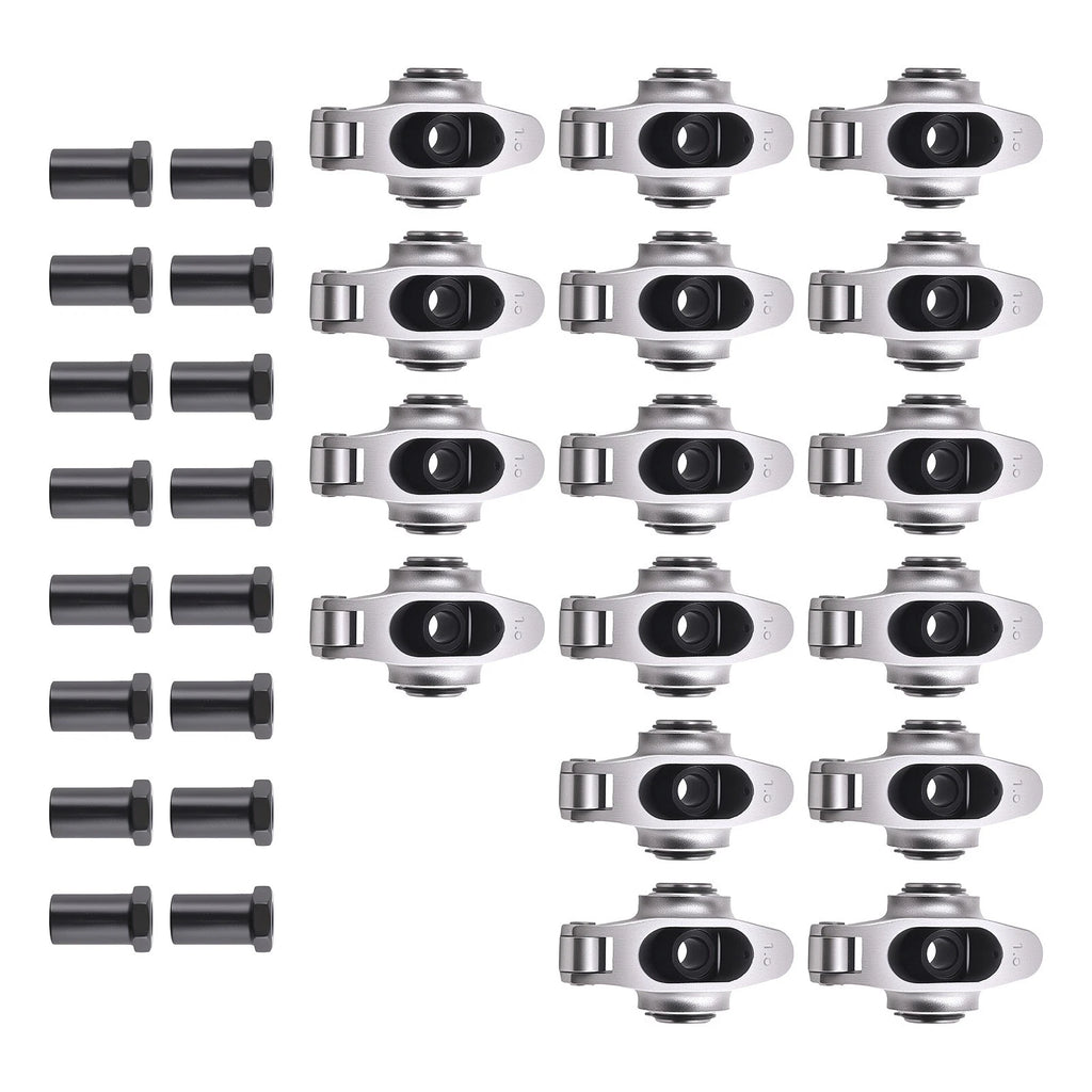Aluminum Rocker Arm Kit for Chevy 305 350 400 327 V8 (1955–1986) 3501538 1.5 Ratio