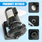 Booster Pump for Pressure Side Pool Cleaners (3/4 HP)