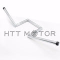 8" Rise 4" Pullback Ape-Hanger Z-Bars for Harley XL Sportster Dyna