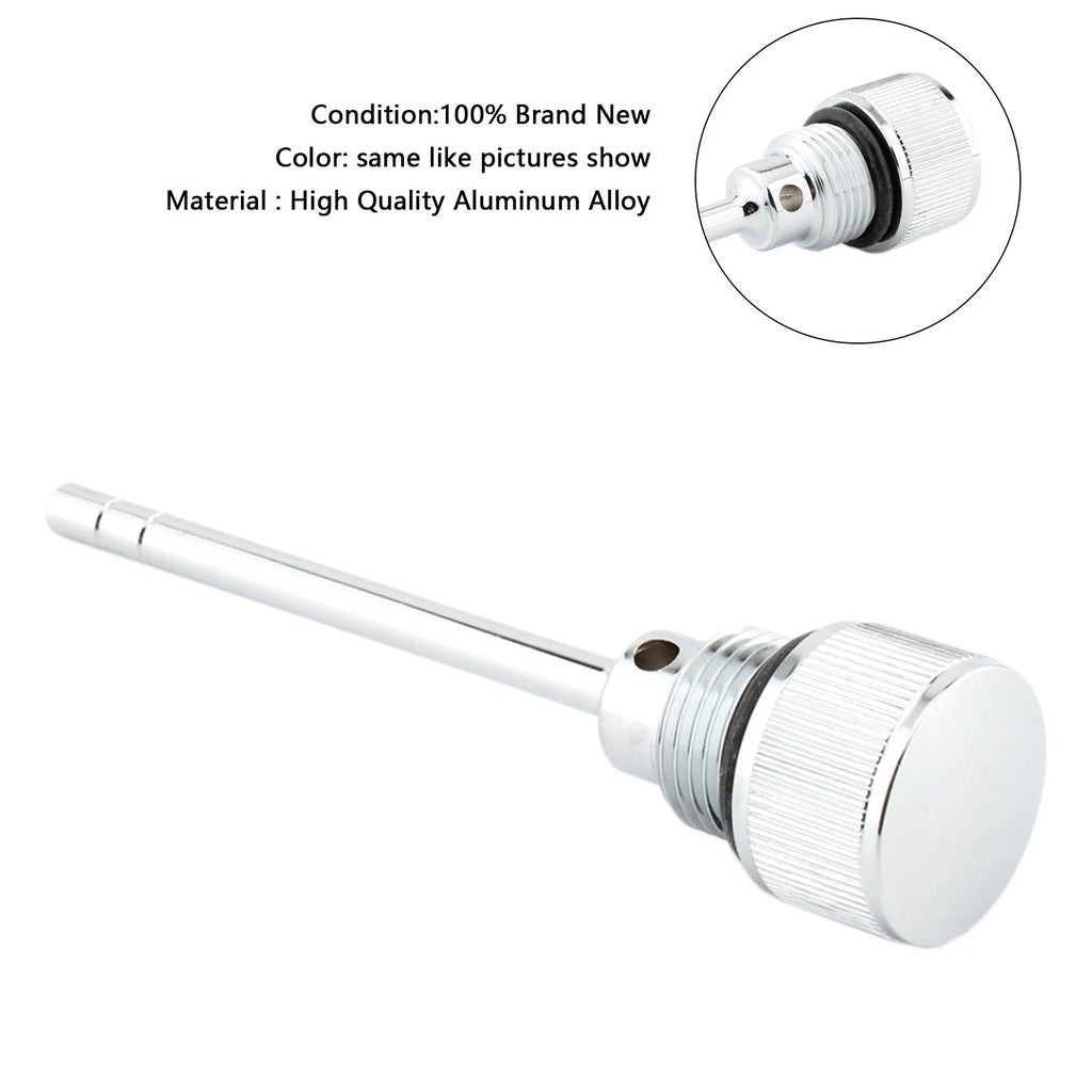 Oil Dipstick Tank Cap Plug for Harley Softail Road Glide (2007–2019)