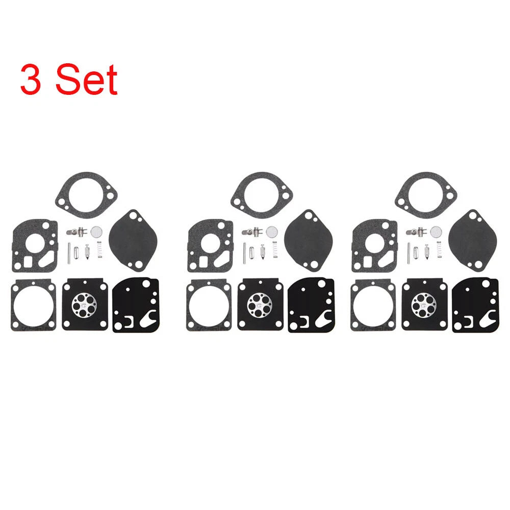 3X Carburetor Repair Kit for Stihl BR500 BR550 BR600 (ZAMA RB-114)