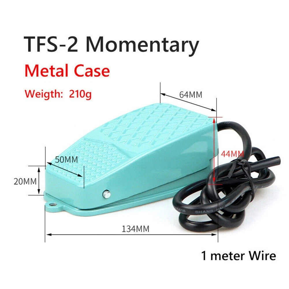Heavy Duty Anti-Slip Electric Foot Switch Pedal for Industrial Machinery