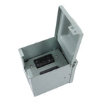 Dual Electrical Outlet Box for Outdoor Use (Rainproof, 20 AMP)