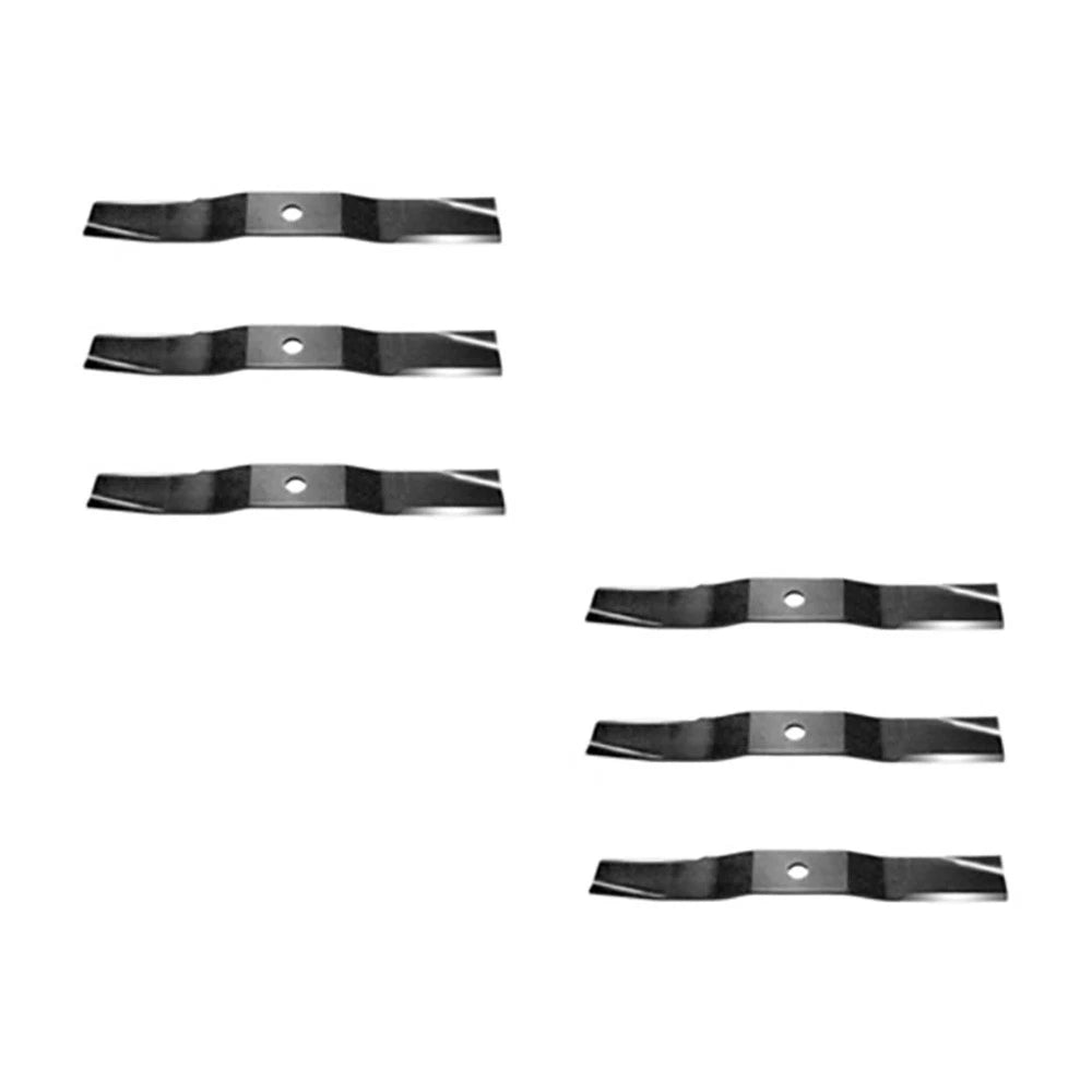Set of 6 Medium-Lift Blades for Kubota RCK54 (Fits 54" Deck) K5351-34330