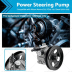 Power Steering Pump with Pulley for Nissan Navara D22 (2001–2015)