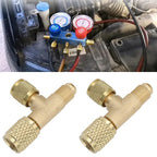 2X Brass Valve Core Quick Couplers for Easy Installation