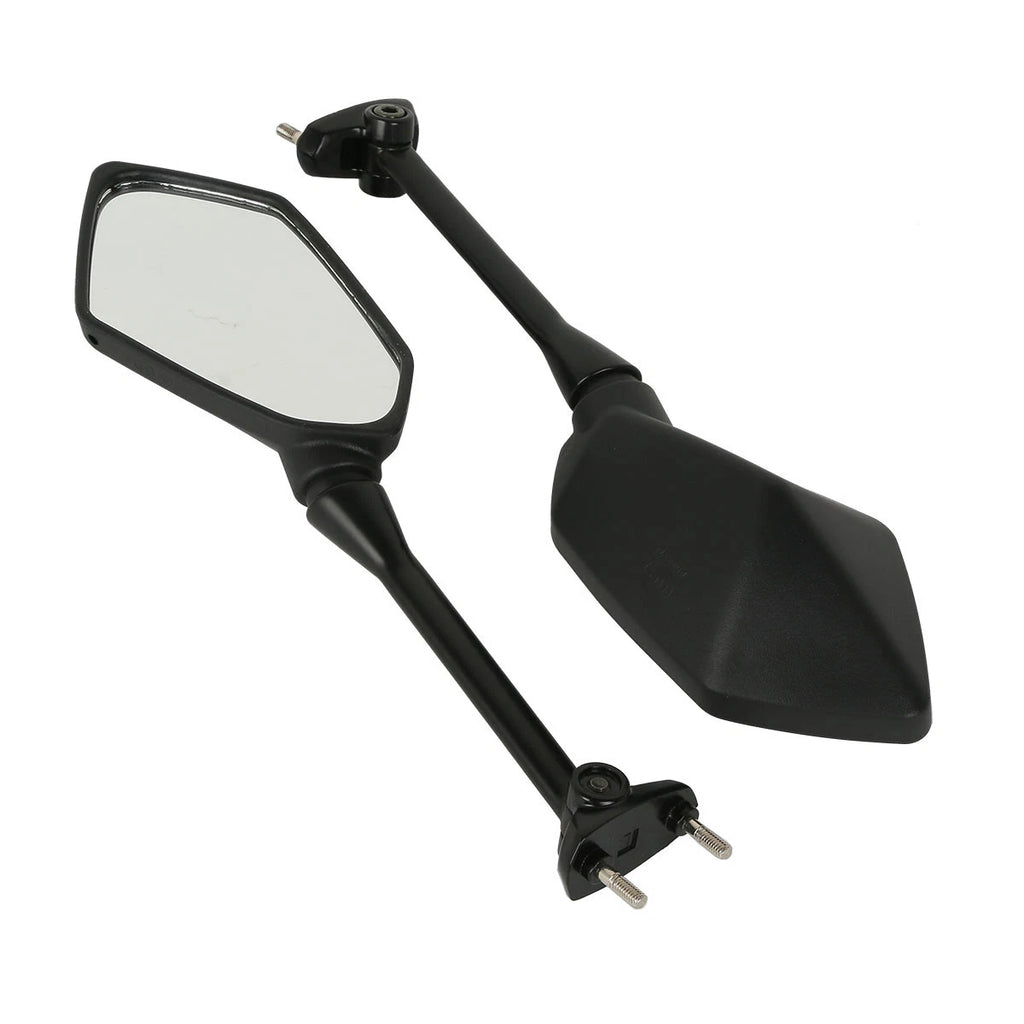 Side Rear View Mirrors for Kawasaki Ninja 650R (2009–2016) Black