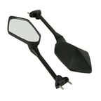 Side Rear View Mirrors for Kawasaki Ninja 650R (2009–2016) Black