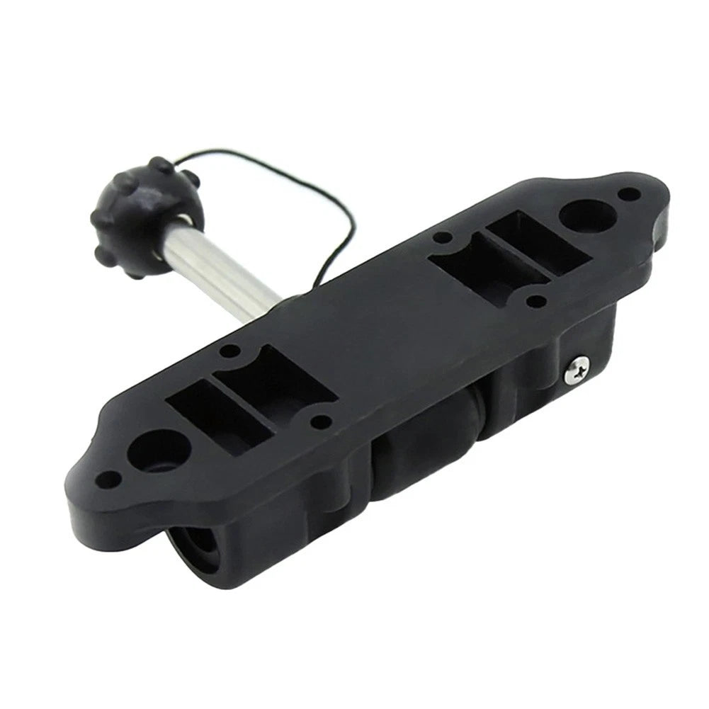 Paddle Seat for Kayak Canoes (Inflatable, Rotating, ABS Plastic, Black)