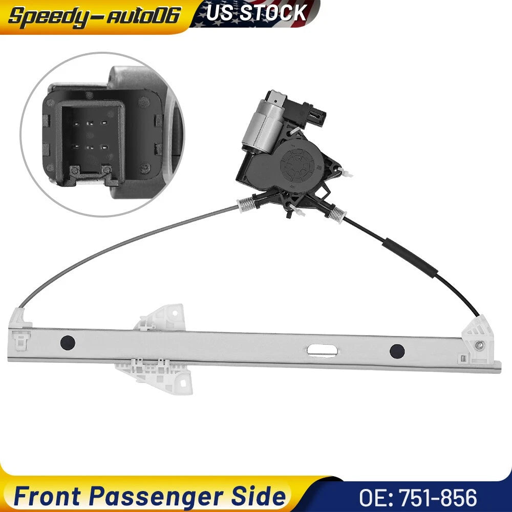 Front Passenger Window Regulator with Motor for Lincoln Aviator (2003–2005)
