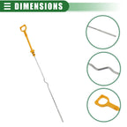 Engine Oil Level Indicator Dipstick for Chevrolet Aveo (2004–2011) No.96376263