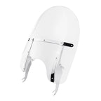 Clear Windshield Mount Bracket for Harley Heritage Softail Fatboy (2000–2017)