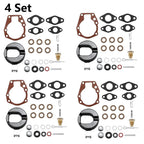 4X Carburetor Kit for Johnson Evinrude 1.5hp 2hp 3hp (18-7043, 382048)