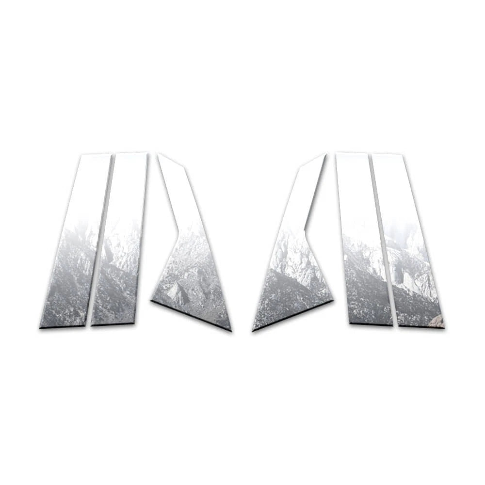 Pillar Post Covers 6pc Diamond Grade Stainless for Cadillac XTS (2013–2024)