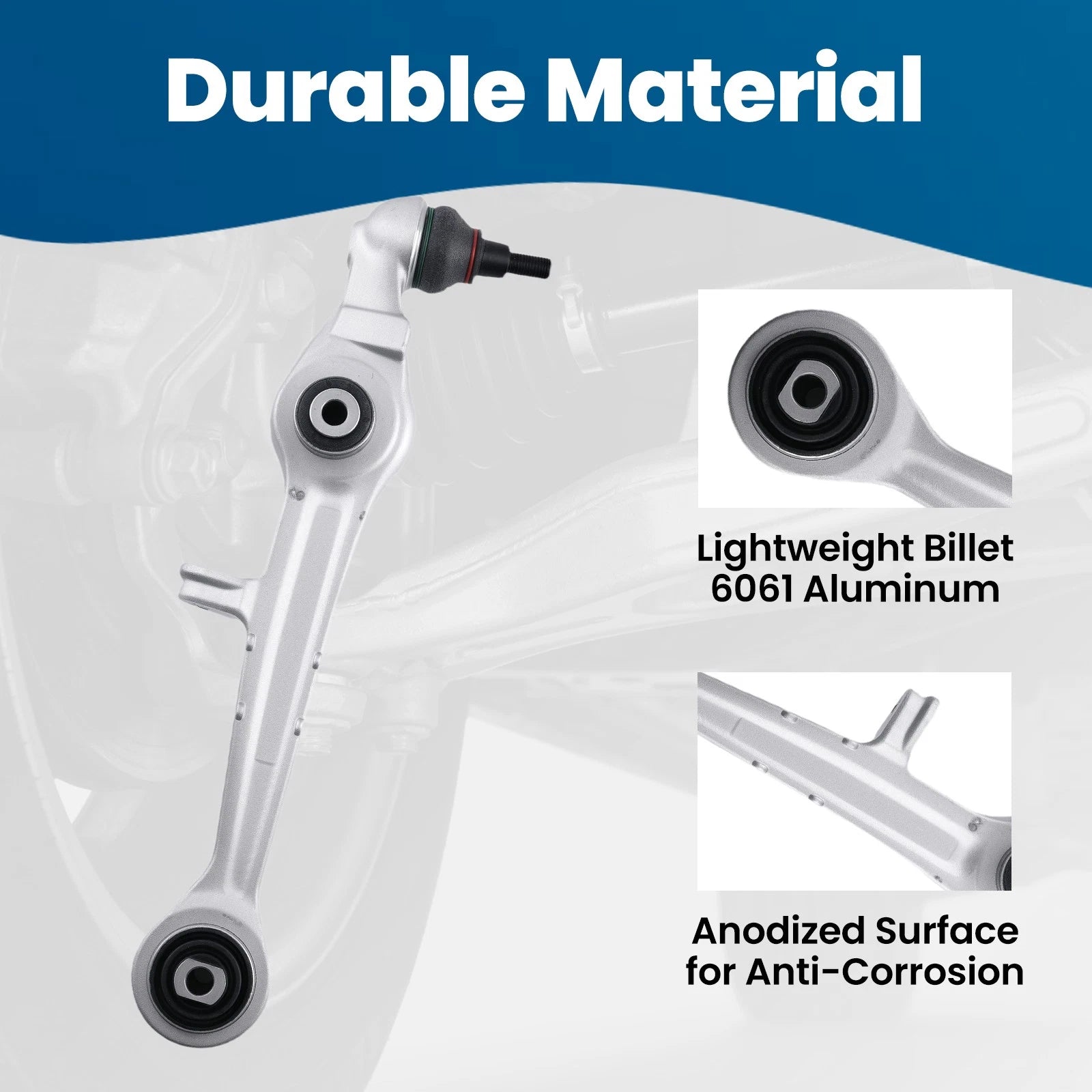 Front Lower Control Arm with Ball Joint for Audi A6/A8 Quattro (1995-2020)