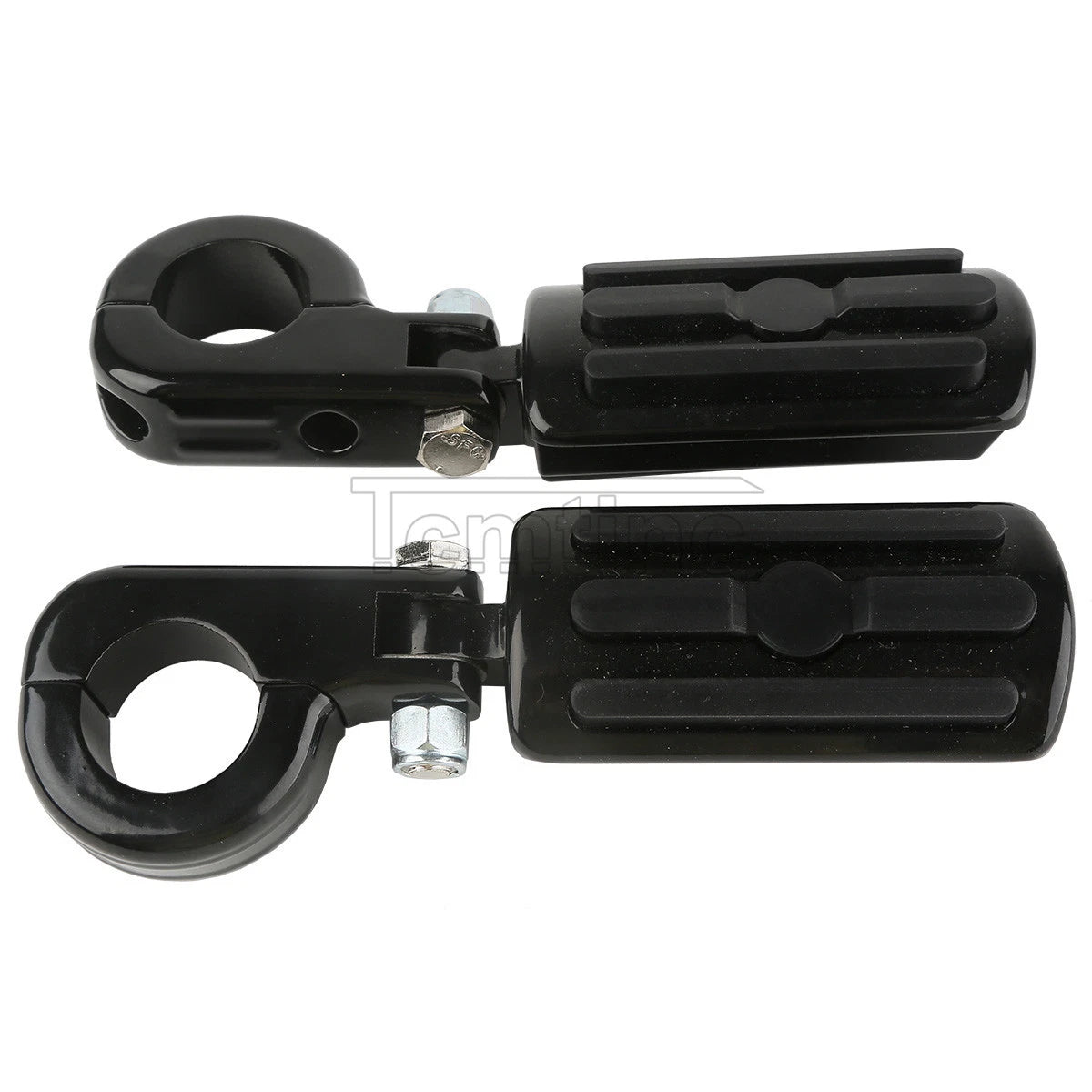 1 1/4" Engine Guards Highway Foot Pegs Mounting Clamps for Harley