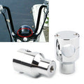Handlebar Mount Adapter Risers Clamp for Honda Harley Chrome
