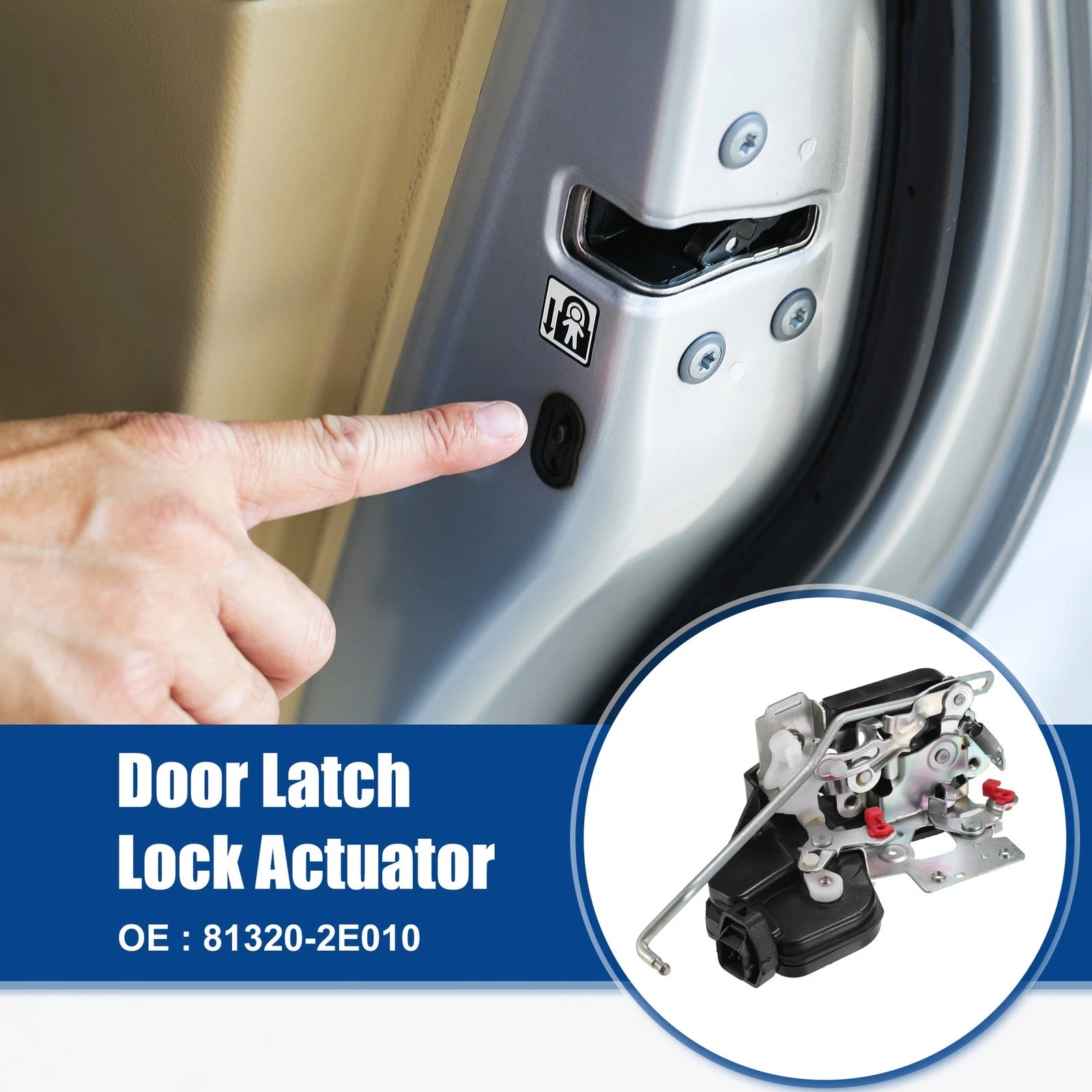 Power Door Lock Latch Actuator for Hyundai Tucson (2005–2009)