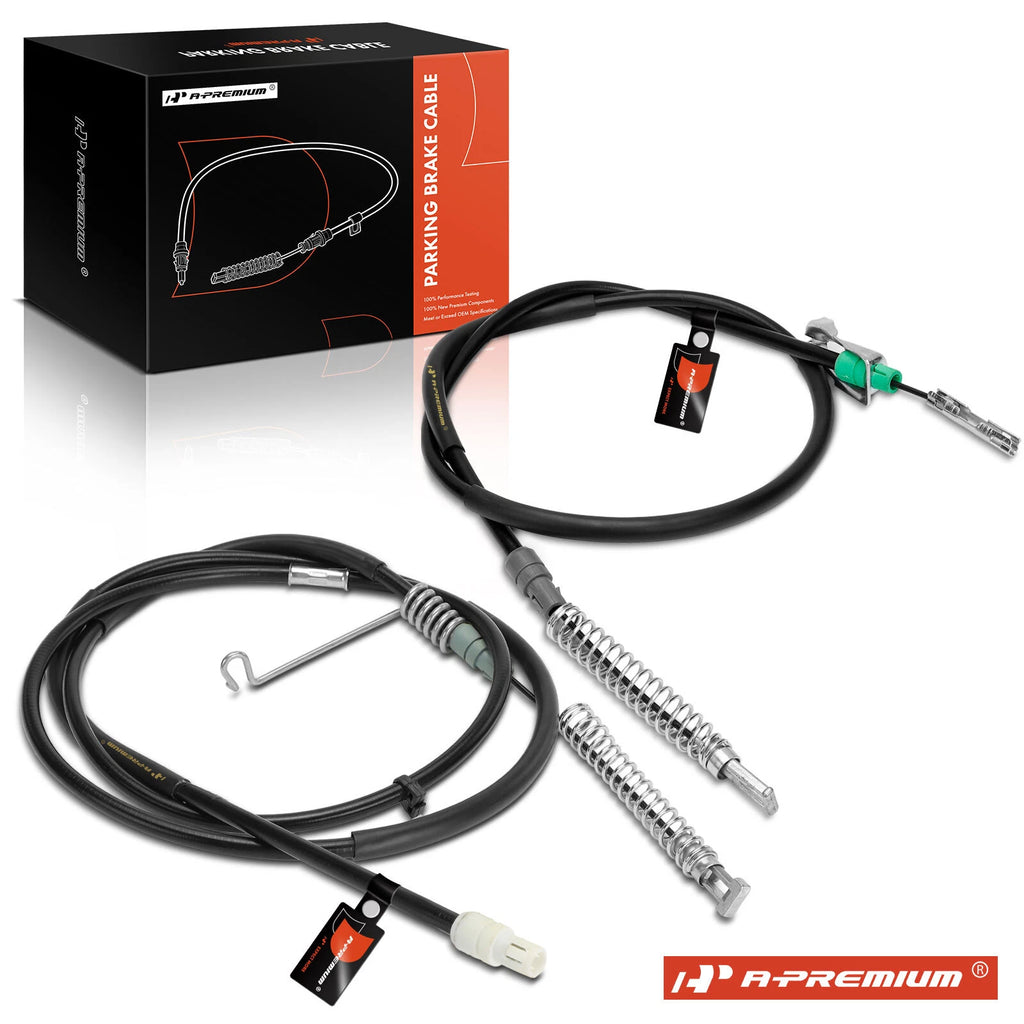 2X Rear Parking Brake Cables for Ford E-150 E-250 (2005–2006)