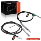 2X Rear Parking Brake Cables for Ford E-150 E-250 (2005–2006)